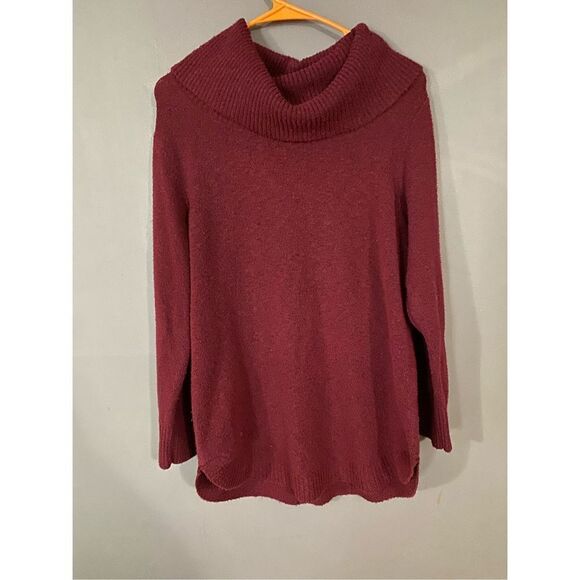 St John’s Bay Cowl Neck Sweater Size Medium - Picture 1 of 3